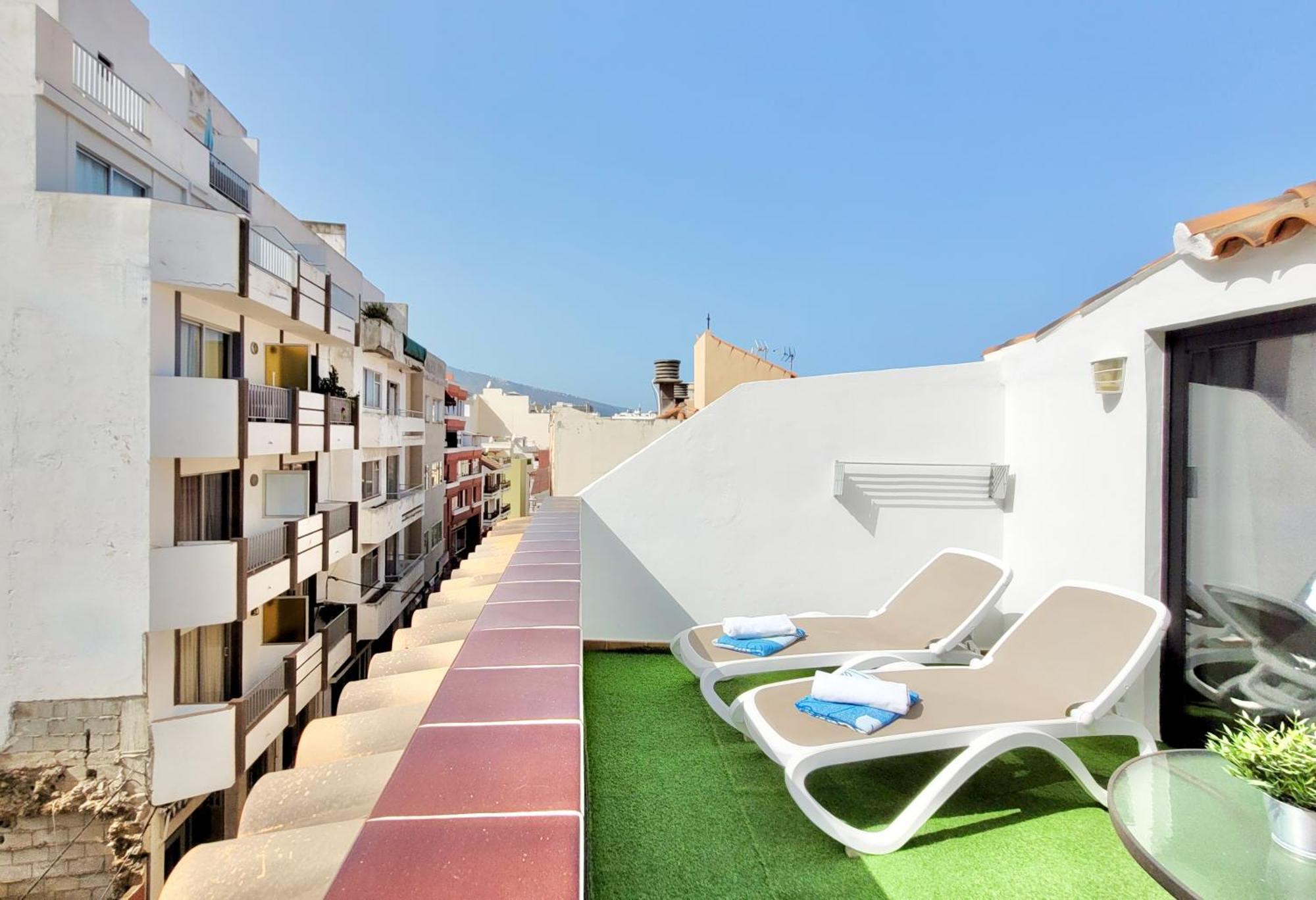 Апартаменты Miranda Penthouse Ai With Free Parking Пуэрто-де-ла-Крус Экстерьер фото